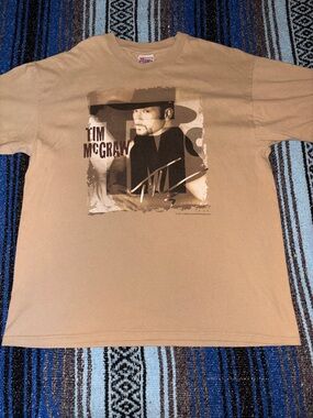 Vintage 90s Tim McGraw Concert Tee Shirt